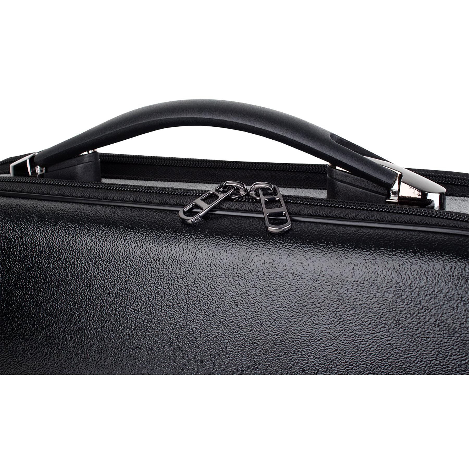 Clarinet Case, Bb - ZIP, With Detachable Music Pocket (Black